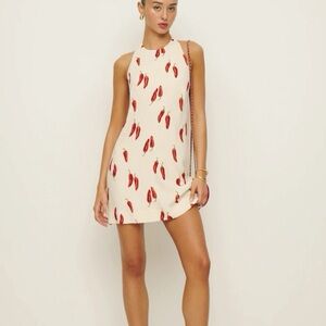NWT Reformation Chili Pepper Dress